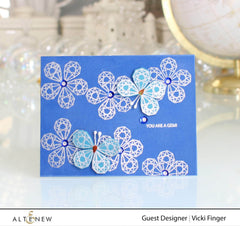 Altenew Mini Delight Mini Delight: Precious Florette Stamp & Die Set