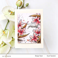 Altenew Mini Delight Mini Delight: Proud Amaryllis Stamp & Die Set