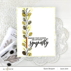 Altenew Mini Delight Mini Delight: Tiny Foliage Stamp & Die Set