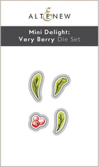 Altenew Mini Delight Mini Delight: Very Berry Stamp & Die Set
