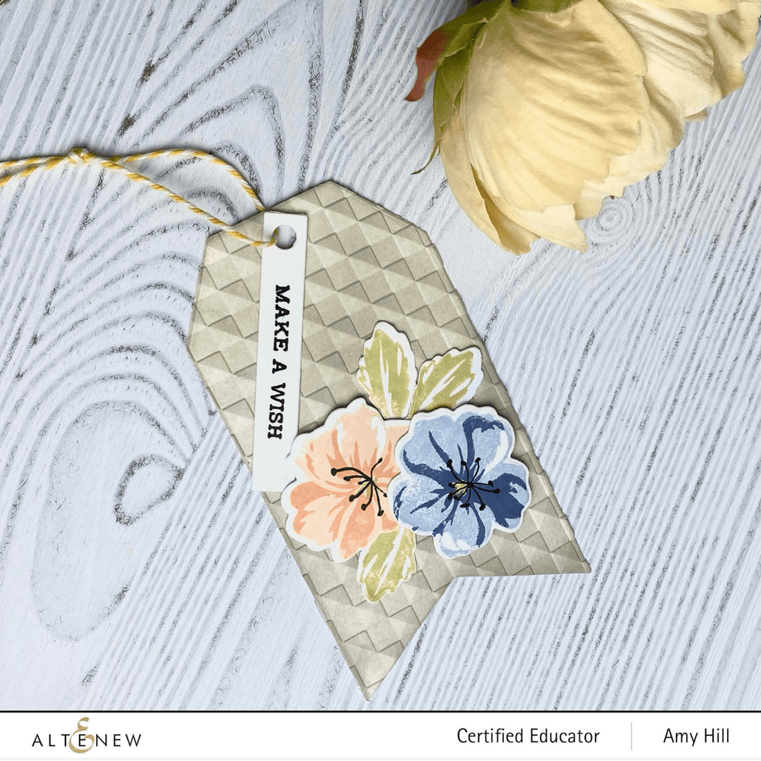 Altenew Mini Delight Mini Delight: Wild Geraniums Stamp & Die Set