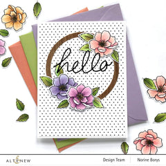 Altenew Mini Delight Mini Delight: Winsome Bloom Stamp & Die Set