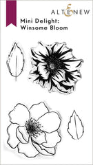 Altenew Mini Delight Mini Delight: Winsome Bloom Stamp & Die Set