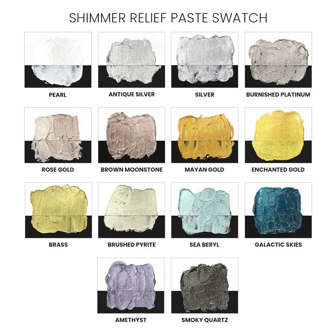 Shimmer Relief Paste - Burnished Platinum