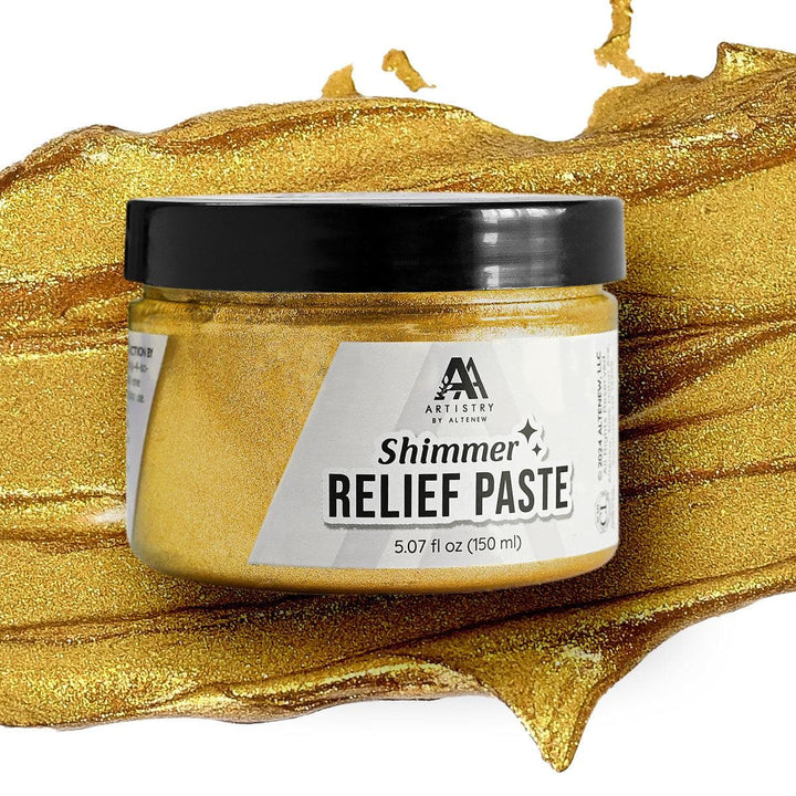 Shimmer Relief Paste - Mayan Gold