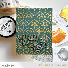 Shimmer Relief Paste - Mayan Gold