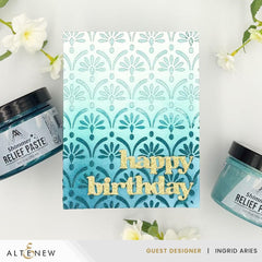 Shimmer Relief Paste - Sea Beryl