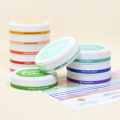 Misil Craft Decals Round Ink Pads Label Set - 2023 Amy Tangerine Collection