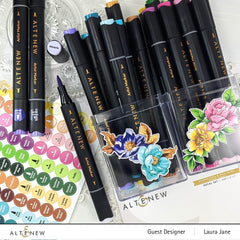 Altenew | Card Making, Scrapbooking & Paper-Crafting Supplies! Decals Sunshine Valley & Water Garden Marker Topper Decal Set - Small