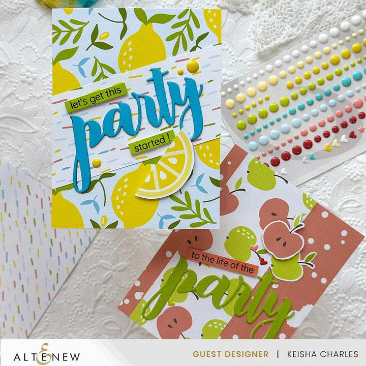 Photocentric Pattern Paper Cute Fruits 6x6 Paper Pack