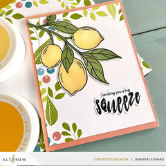Photocentric Pattern Paper Cute Fruits 6x6 Paper Pack