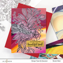 Photocentric Pattern Paper Poured Acrylic 6x6 Paper Pack