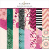 Pexzuh Printing Pattern Paper Wildflower Paper Crafting Collection 12x12 Paper Pack