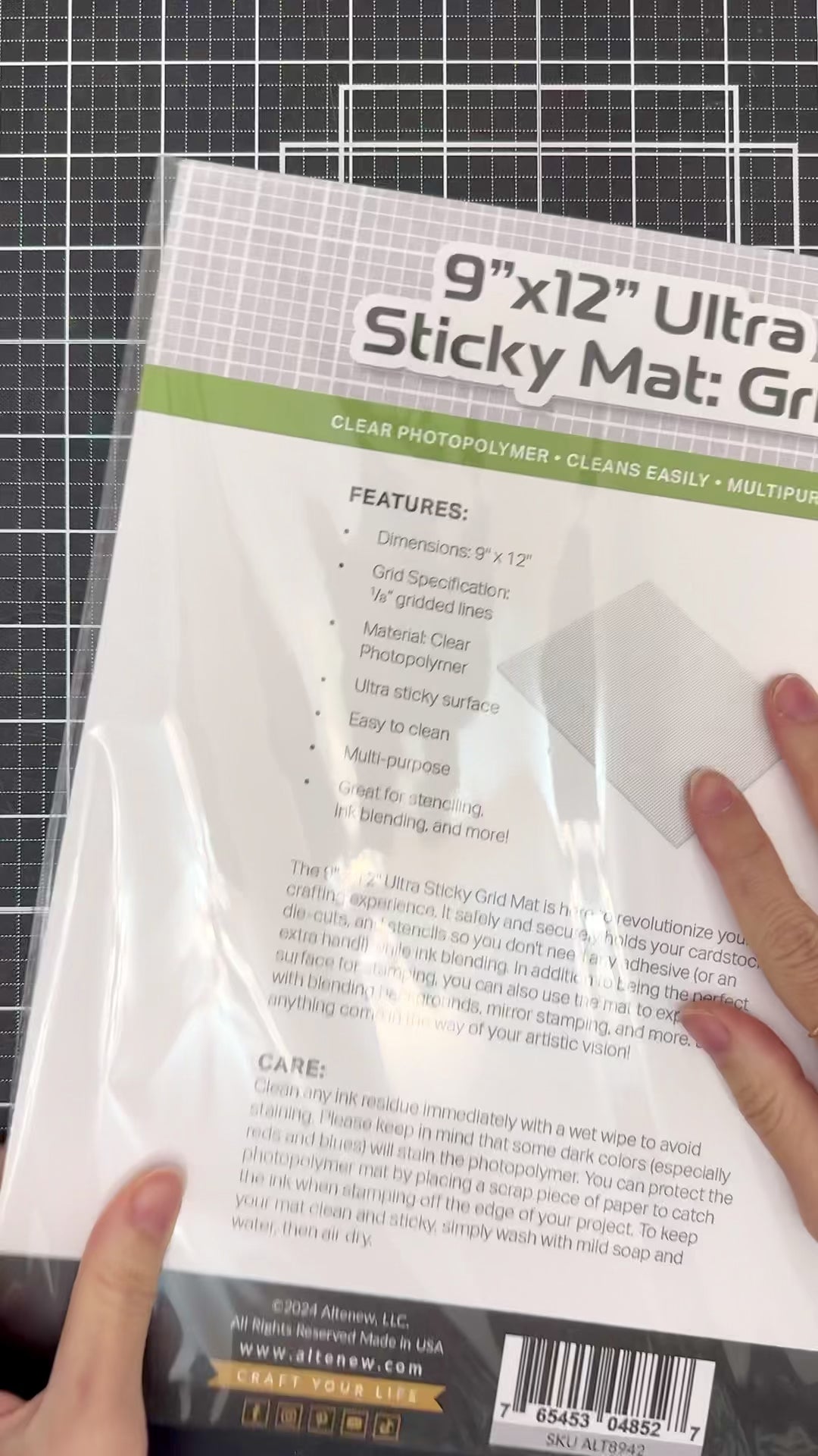 The Original Sticky Mat - 9" x 12"
