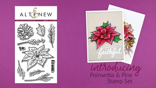 Poinsettia & Pine