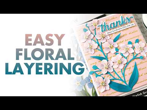Craft-A-Flower: Forget-Me-Not Layering Die Set