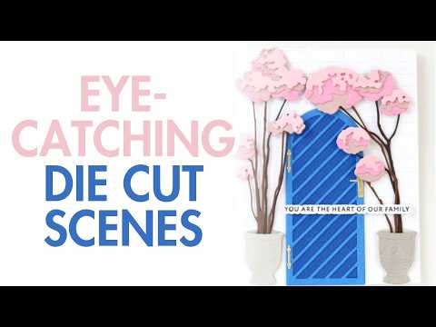Pom Pom Trees Layering Die Set