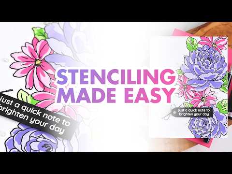 Flower Bed Layering Stencil Set (6 in 1)