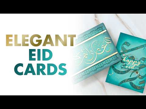 New Year Arabic Calligraphy 3D Embossing Folder