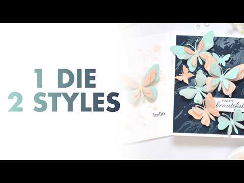 Creative Cuts: Zero-Waste Fluttering Fantasies Layering Die Set