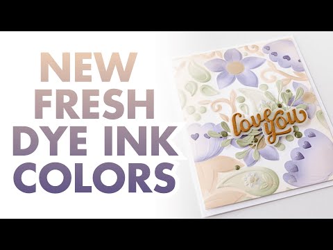 Earth Tones Fresh Dye Ink Mini Cube Set