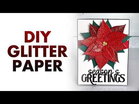 Lush Botanicals: Poinsettia 3D Embossing Folder & Die Set