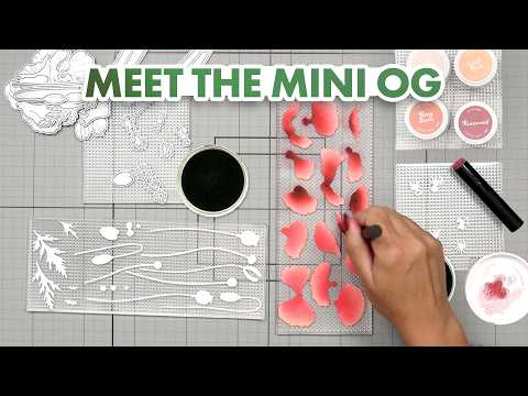 The Original Mini Sticky Mat: 9" x 3.5" (Polka Dots)