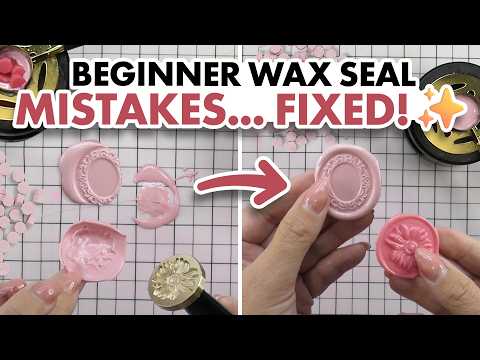 Frosty Pink Wax Beads