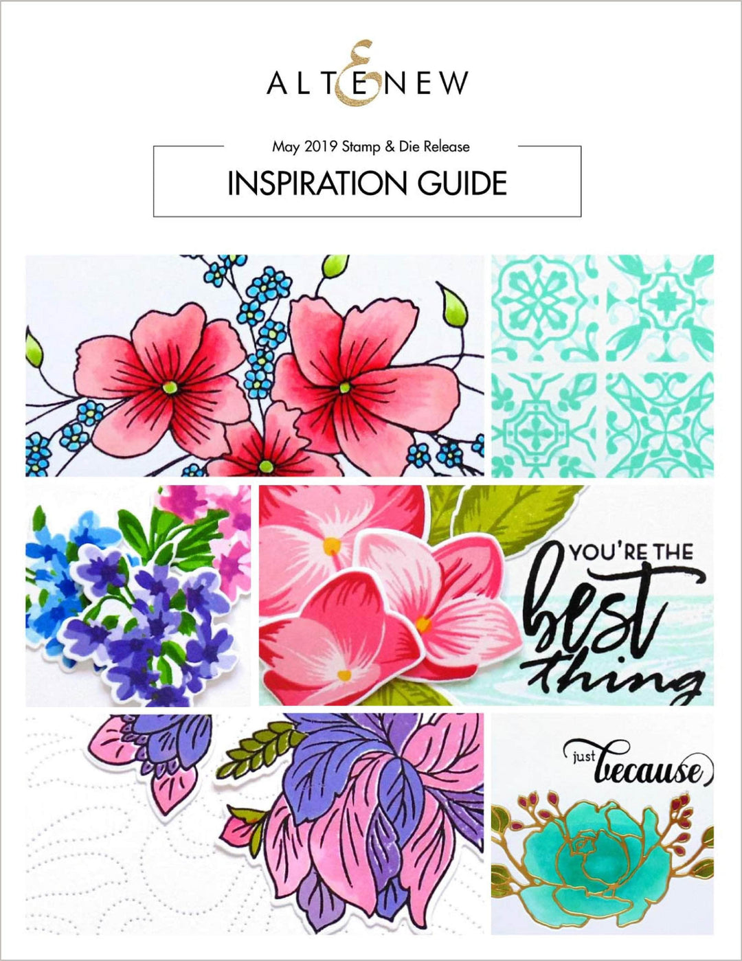 55Printing.com Printed Media Nature Trail Stamp & Die Release Inspiration Guide