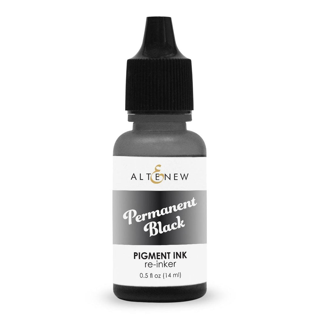 Permanent Black Pigment Ink Re-inker