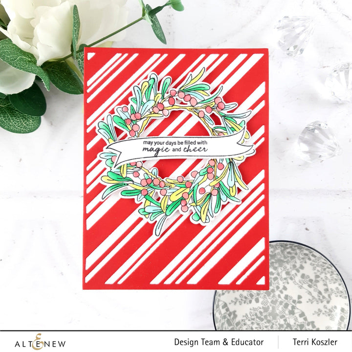 Altenew Release Bundle Mistletoe Wreath Complete Product Bundle