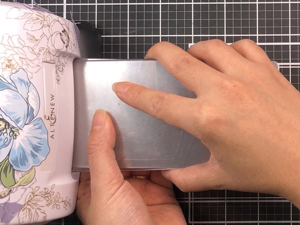 Run through your die-cutting machine like you always do.