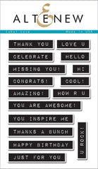 Altenew Stamp Bundle Label Love Complete Bundle