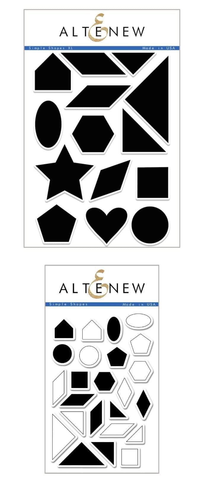 Altenew Stamp Bundle Ultimate Shapes Bundle