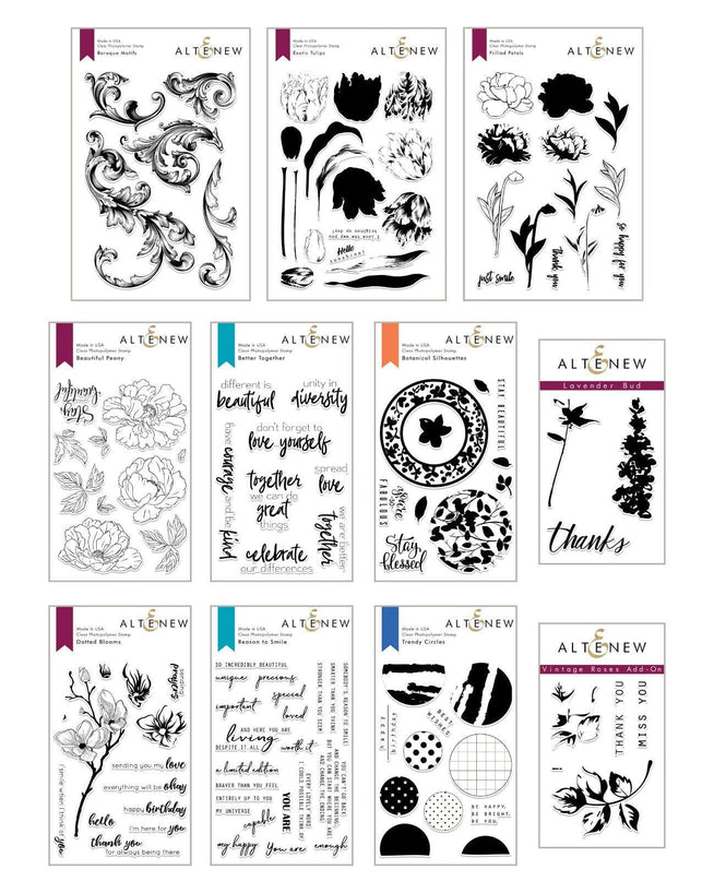 Altenew Stamp Bundle Better Together Stamp Bundle
