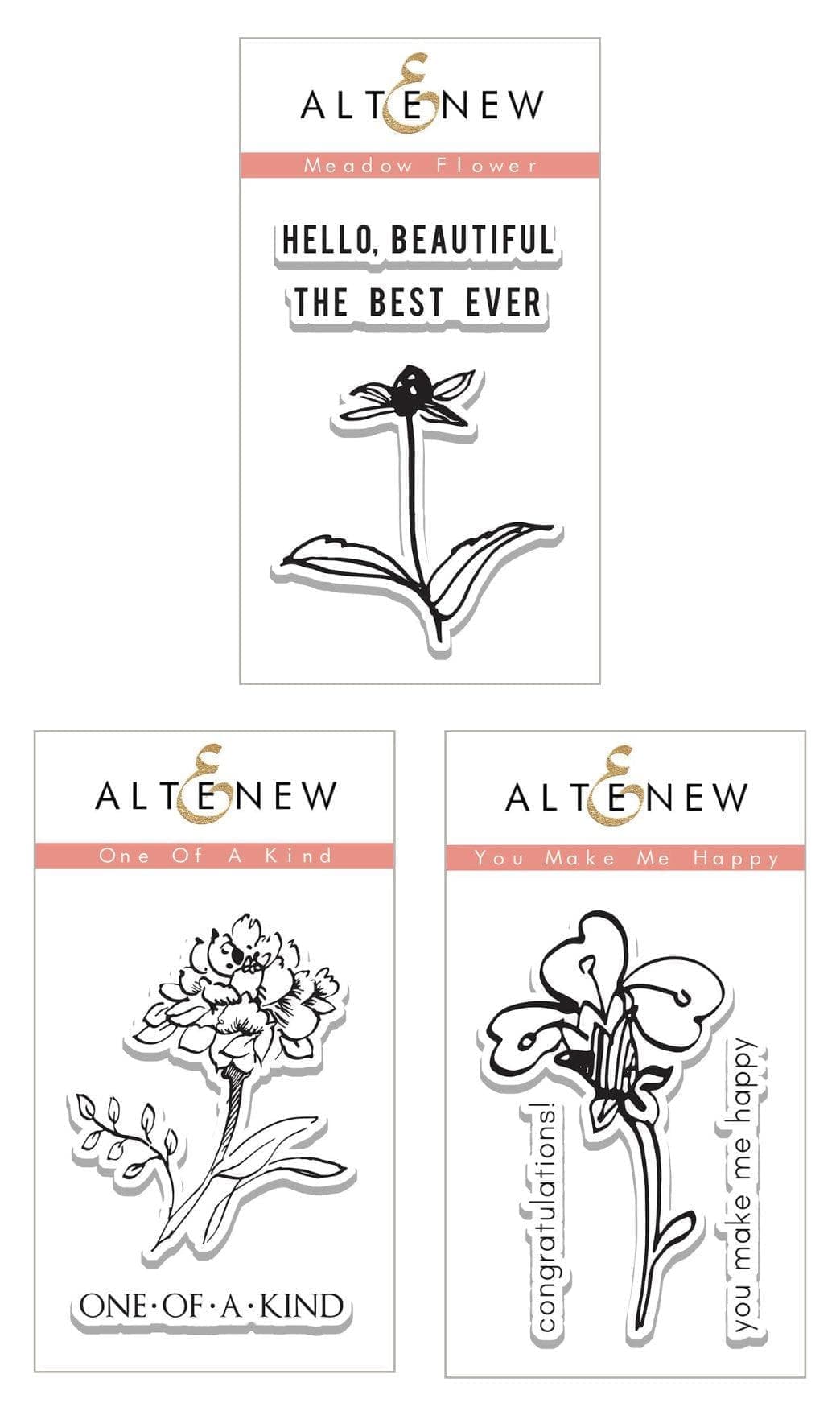 Z - Flower Mini Stamp Bundle