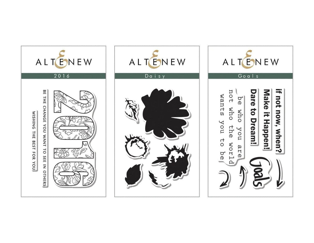 Altenew Stamp Bundle Z - Goals Mini Stamp Bundle