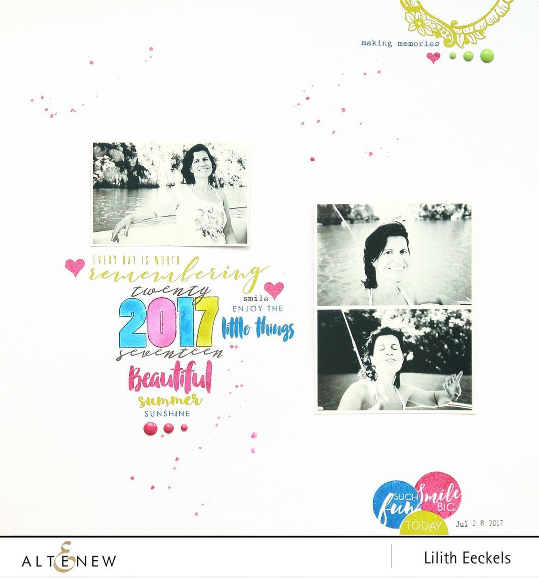 Altenew Stamp Bundle Scrapbook Mini Stamp Bundle