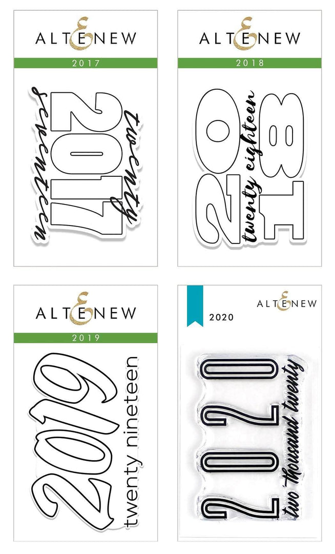 Altenew Stamp Bundle Yearly Memories Stamp Bundle