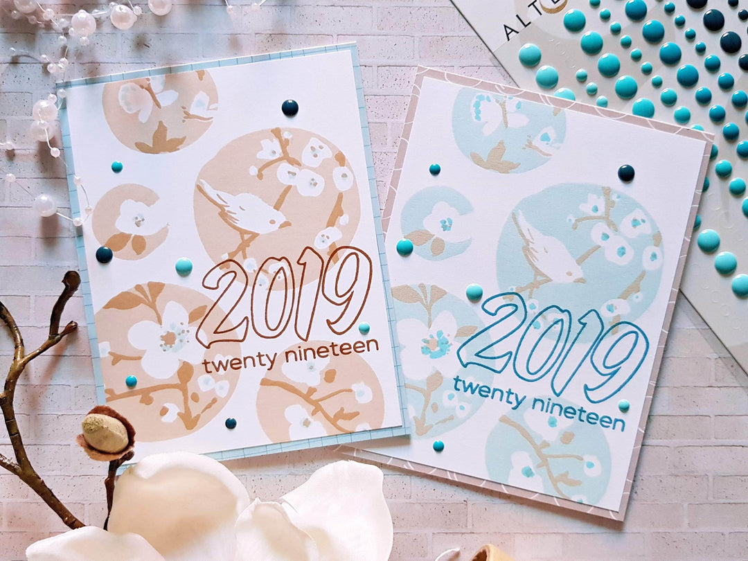 Altenew Stamp Bundle Yearly Memories Stamp Bundle