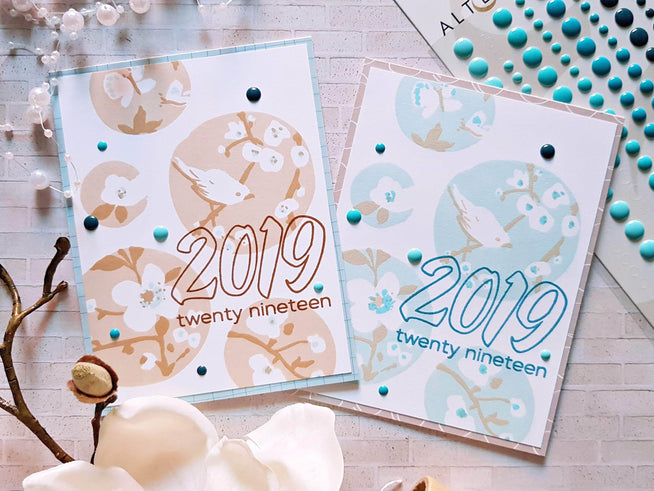 Altenew Stamp Bundle Yearly Memories Stamp Bundle