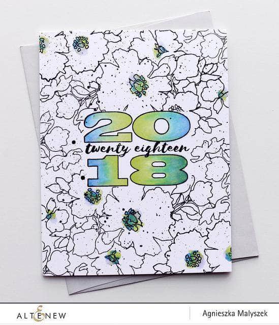 Altenew Stamp Bundle Yearly Memories Stamp Bundle