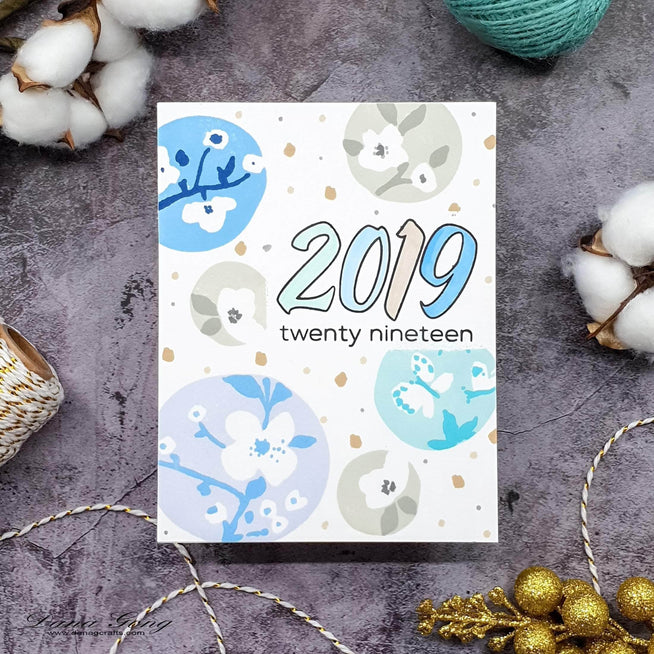 Altenew Stamp Bundle Yearly Memories Stamp Bundle