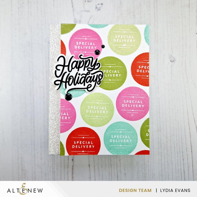 Altenew Wrapped With Love stamp, die, and Betterpress plate bundle featuring floral and heart designs for crafting projects.