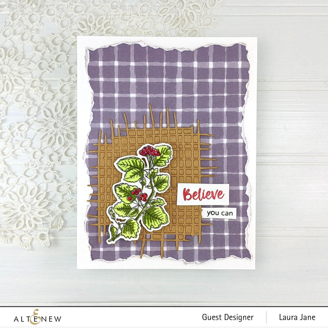 Altenew Stamp & Die Bundle Acai Berry Branch Stamp & Die Bundle