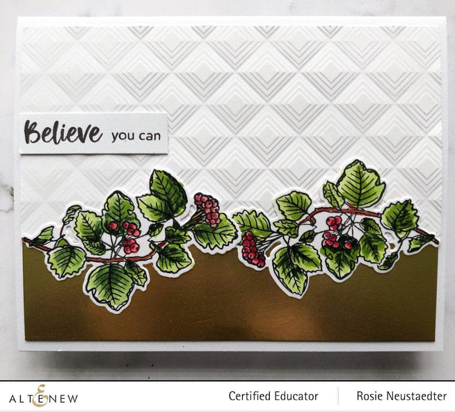 Altenew Stamp & Die Bundle Acai Berry Branch Stamp & Die Bundle