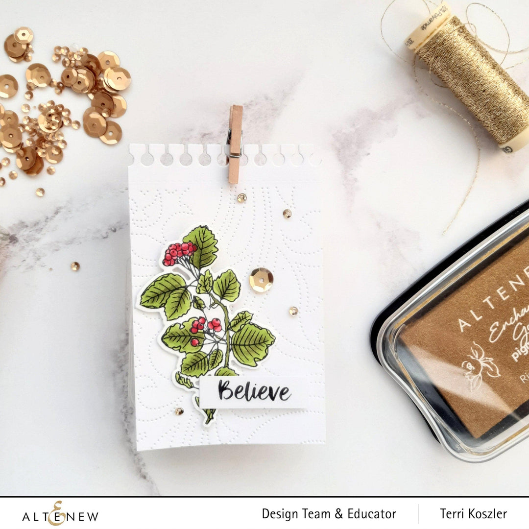 Altenew Stamp & Die Bundle Acai Berry Branch Stamp & Die Bundle