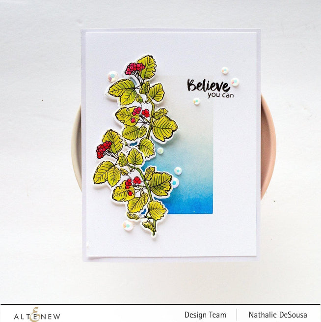 Altenew Stamp & Die Bundle Acai Berry Branch Stamp & Die Bundle