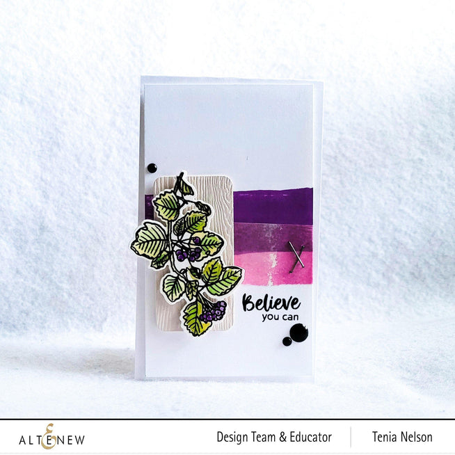 Altenew Stamp & Die Bundle Acai Berry Branch Stamp & Die Bundle