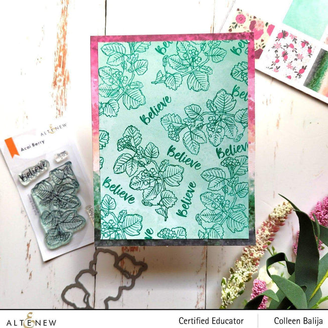 Altenew Stamp & Die Bundle Acai Berry Branch Stamp & Die Bundle